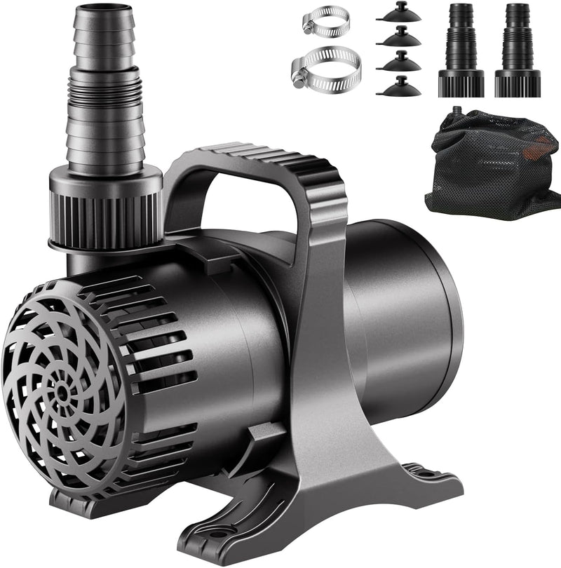 OYO Water Pond Pump, 175W 3000 GPH Submersible Water Pump for Large Ponds
