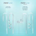 Aquario Neo Reliever - Freshwater Planted Aquarium Flow Controller for/fits Neo Flow Lily Pipes, Rimless Tank Water Flow