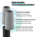 Rubber Adapter for Fluval 304 305 306 307 404 405 406 407 Canister Filter
