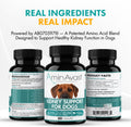 AminAvast Dog Kidney Supplement - Supports Natural Kidney Function - Promotes Health & Vitality of Aging Kidneys - Pet-Friendly, 1000mg, 60 Capsules.