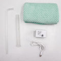 MinrzPet USB-Powered Reptile Shower Kit with Waterfall Fountain & Plush Towel – Bathing Essentials for Bearded Dragons, Frogs & Small Pets