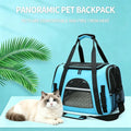 QQLe Cat Carriers, Dog Carriers, Pet Carriers – Airline-Approved Soft-Sided Bag for Cats & Small Dogs (Up to 15 lb), Foldable, Breathable Mesh, Privacy Cover, Washable & Lightweight