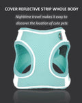 Solmoony Dog Harness for Small Medium Dogs No Pull, Puppy Harness and Leash Set, Puppy Harness, Step in Harness for Small Dogs,mesh Dog Harness. (Black, XS)