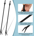 Gisafai 2 Pcs 27 Inch Long Aquarium Tongs Feeding Tweezers