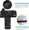 Harrison Howard Western Saddle Cover Fender Protection, 6 Elastic Straps