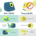Automatic Dog Ball Launcher - Dog Ball Fetch Machine, Ball Thrower for Dogs, for Small to Medium Sized Dogs, Interactive