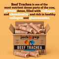 Beef Trachea For Dogs, Trachea Dog Chews, Natural Dog Chews 6 inch 20 pack
