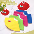 3Pcs Bird Collar Cone Protective Recovery Yellow/Green/Pink XL