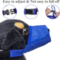 Coppthinktu Dog Muzzle Suit 7PCS Muzzles for Biting Dog Mouth Cover Large
