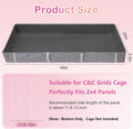 FunFurry Waterproof Guinea Pig Cage Liner,Washable Tarp Bottom Base,Cage Liners for Small Animals,Hamster Chinchilla Hed
