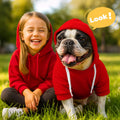 PETCARE Basic Dog Hoodie Sweaters for Small Medium Large Dogs Cats Puppy Clothes Soft Warm Fleece Dog Hoodies Sweatshirt