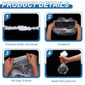 Disposable Bird Cage Liners, Clear Plastic Liners 15x10In 100Pcs
