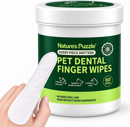 Extra-Long Dental Finger Wipes with Split Opening