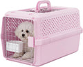 RIZZARI 22" Hard Cat Carrier: Travel Kennel for Cats & Small Dogs