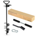 TOMBABY Heavy Duty Dog Tie Out Stake 304 Stainless Steel Dog Runner, Ground Anchor with 360° Swivel & Anti-Tangle,Use Any for to 210LBS Dogs- Dog Stakes for Outside Camping, Suitable for Any Dog Cable