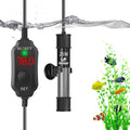 25W Compact Adjustable Aquarium Heater with Dry-Run & Overheat Protection