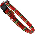 S (Neck 11-18", Width 5/8")/Stripe Red
