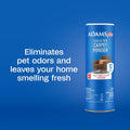 ADAMS Plus Flea & Tick Carpet Powder, Kills Fleas and Ticks On Contact, Prevents Flea Infestations for 12 Months, for Carpets and Upholstery, Freshens and Deodorizes, Treats Up to 400 sq ft, 16 oz