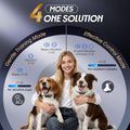 Smart Dog Bark Collar with Advanced Bark Detection, 4 Adjustable Training Modes, Beep, Vibration, Rechargeable Barking C