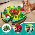 AWOOF Snuffle Mat for Dogs,19" x 19" Interactive Dog Puzzle Toys Encourages Natural Foraging Skills,Durable Dog Feeding Mat for Boredom and Mental Stimulation for Large, Medium and Small Dogs