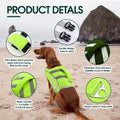Kuoser Reflective Dog Life Jacket, Dog Life Vest for Swimming Boating