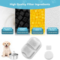 24+24+24 Pack Replacement Filters for oneisall 7L/1.8G Dog Fountain