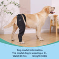 Single Dog Rear Leg Sleeve to Stop Licking, Breathable Dog Recovery Suit for Post Surgery, Comfortable Back Leg Sleeve f