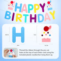 Supet Dog Birthday Decorations for Small & Large Dogs, Dog Boy Girl Birthday Kit with Party Hat | Happy Birthday Banner & Bandana, 1st Birthday Party Set, Pet Birthday Party Supplies (Blue, S)