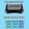 21B Series 3 Electric Shaver Replacement Head Compatible with Braun