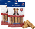 Pet Factory 100% Made in USA Beefhide Chip Rolls Dog Rawhide Chews,Thick,Dog Chews Long Lasting from American Cattle,Dog