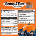 Scoop A Day for Cats | Pumpkin & Blue Mussel Powder Supplement | Daily Digestion, Joint, Mobility, Skin & Coat Support |