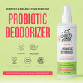 SKOUT'S HONOR Probiotic Pet Deodorizer Spray- Hydrating Daily-Use with Avocado Oil & Omega-3s, Microbiome Friendly Certiified, Paraben & Sulfate-Free, 97% Natural, 8oz, Sunkissed Coconut