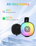 Zellar 2-in-1 Dog Tracker GPS with LED Light, Pet GPS for Pets,Rechargeable