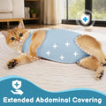 Cat Recovery Suit After Surgery, Cat Onesie for Abdominal Wound