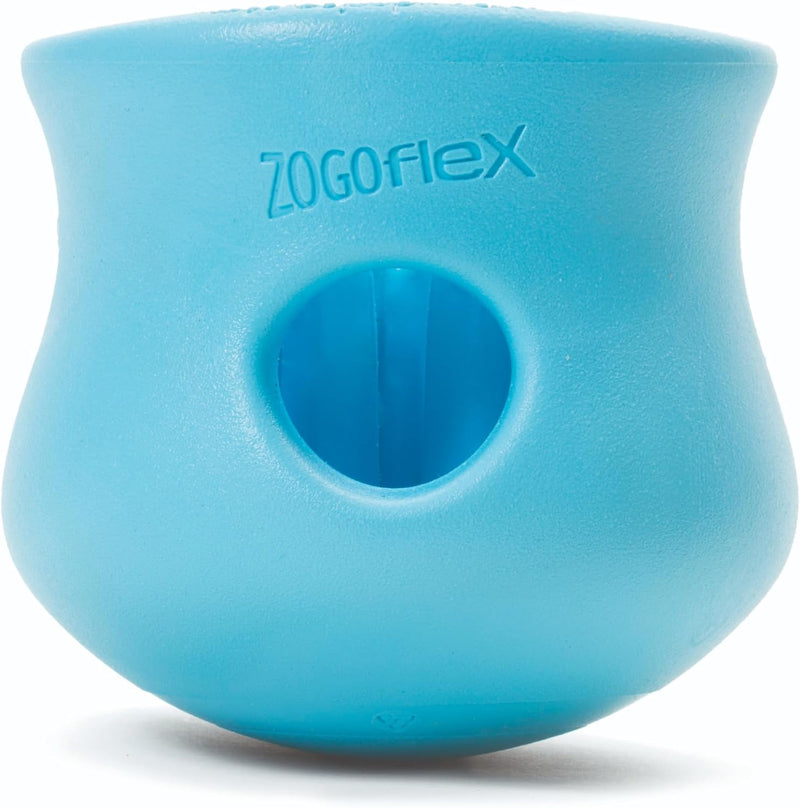 WEST PAW Zogoflex Toppl Interactive Treat Dispensing Puzzle Dog Toy for Mental Stimulation & Enrichment-Holds Kibble & T