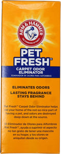 Arm & Hammer Pet Odor Control kit, Pet Fresh Carpet Odor Eliminator Long Lasting Freshness + Cat Litter Deodorizer with Baking Soda, 30 oz Each