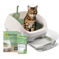 Purina Tidy Cats Litter Box System, BREEZE System Starter Kit Litter Box, Litter Pellets & Pads