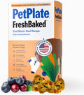PetPlate Trail Blazin' Beef FreshBaked Dry Dog Food Grain-Inclusive, Gently Baked and Air-Dried Human Grade Dog Food, Fo