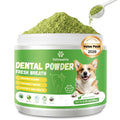 Vetriuntrix Dog Dental Powder, Dental Powder for Dogs Teeth Cleaning and Breath Fresh, Dog Dental Care with Natural Enzymes, Probiotics, Tartar Remover and Plaque Off - 150g