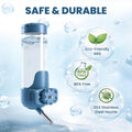 24oz Guinea Pig Water Bottle No Drip, Top Fill Rabbit Water Dispenser with Filter, Large Capacity Small Animal Water Bot