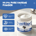 Taurine Powder Supplement for Dogs & Cats, Essential Amino Acid Support for Heart, Vision & Muscle Function, Daily Pet Nutrition Powder, 60 g
