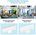 fishkeeper Aquarium Magnetic Glass Cleaner, Fish Tank Algae Cleaning Tool