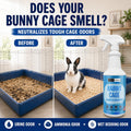Rabbit Cage Odor Eliminator & Cleaner Spray, 32oz – Made in USA