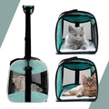 Cat Dog Carriers Soft-Sided Pet Carrier Large Cats for Medium Big Cat Small Dog Puppy up to 16lbs TSA Airline Approved Animal Collapsible Cat Carrier Carriers Travel Carrier Cat Bag (17x11x11)
