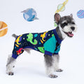 XPUDAC Dog Pajamas Clothes for Small Dogs Boy Girl, Doggie Pjs Puppy Onesies Outfits Pet Clothes for Dog Cat Christmas Pajamas, 4 Styles(Universe, Small)