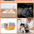 Ramede 30 Pack Disposable Litter Box 16.7 x 12.8 x 4.1 Inch Cat Litter Tray