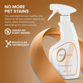 Zero Odor - Pet Stain Remover & Odor Eliminator - Permanently Remove Stain & Odor with Patented Technology Best for Carpet, Furniture, Floors, Pet Bed– Look and Smell Great, 16oz (Over 400 Sprays)
