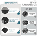 PETSFIT Portable Dog Playpen 36", Removable Waterproof Mat, Zippered Roof