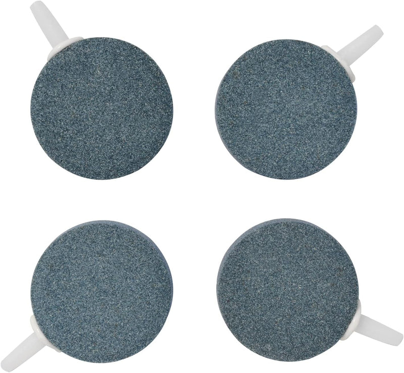 Pawfly Aquarium Air Stone Disc Bubbler 1.5 inch, Oxygen Diffuser Airstone for Nano Air Pumps Fish Tanks Buckets Small Po
