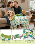 CuteBone Dinosaur Costume Dog Pajamas, Stretchy Spandex Crystal Velvet Sleepwear Coat for Small Dogs, Soft & Warm Pet Ou
